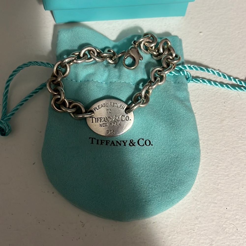 Return to Tiffany link bracelet